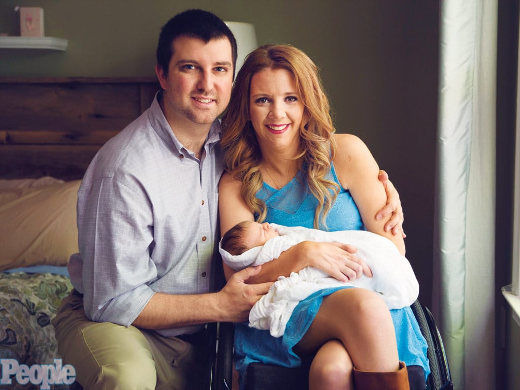 Woman Paralyzed at Bachelorette Party Becomes a Mom Thanks to Surrogate
